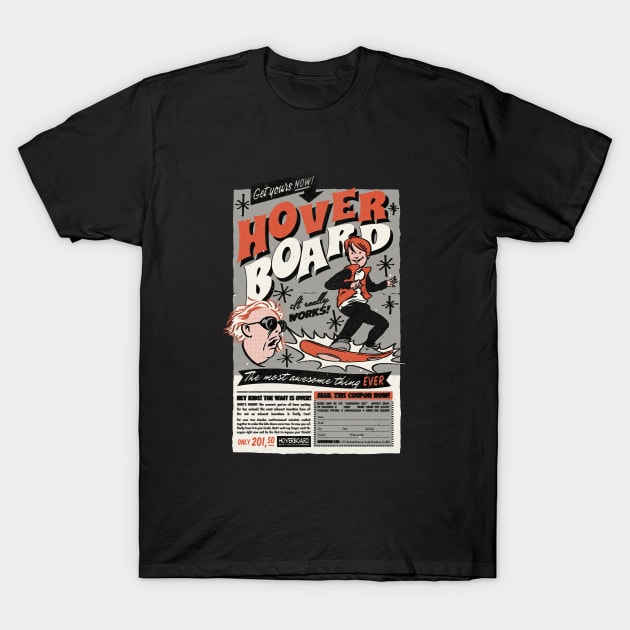 hoverboard T-Shirt by mathiole